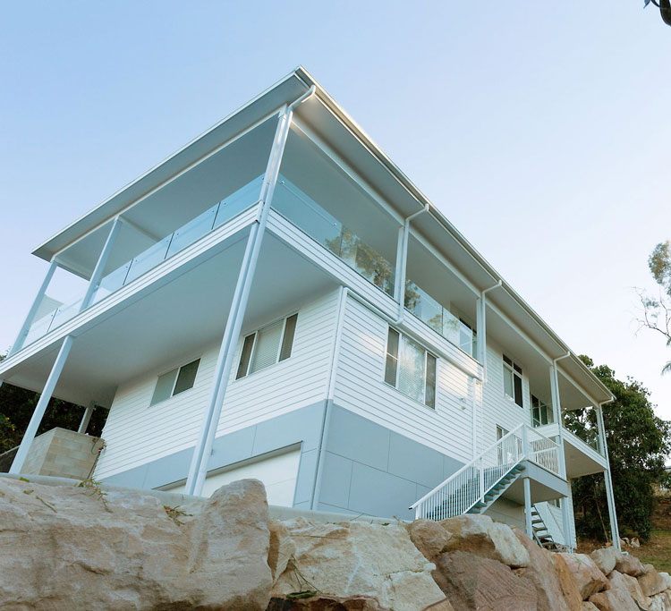 new custom built house in Sandgate QLD